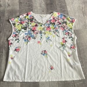 Ted Baker London Alysin Pergola Woven Front Top